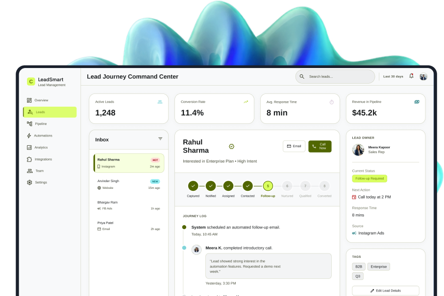 Command Center Dashboard