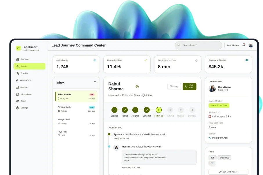 Command Center Dashboard
